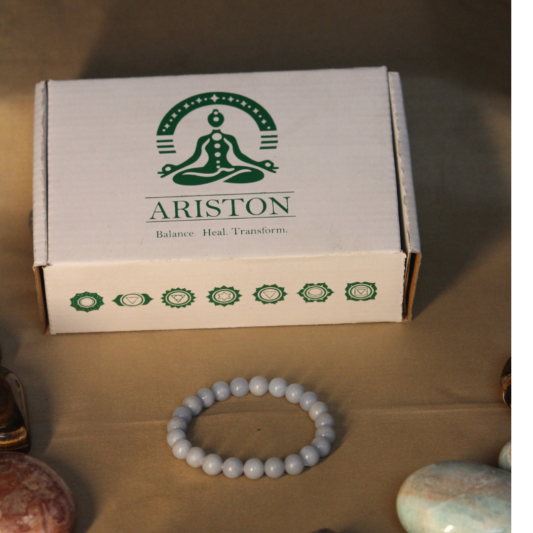 Angelite bracelet