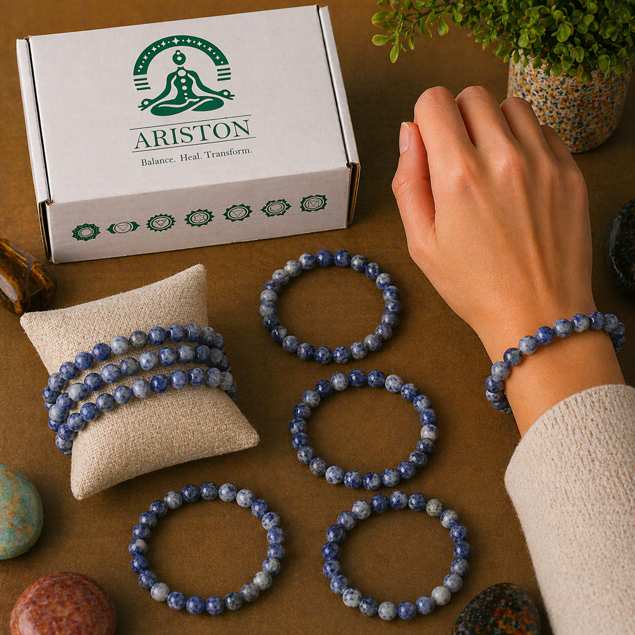 Sodalite bracelet