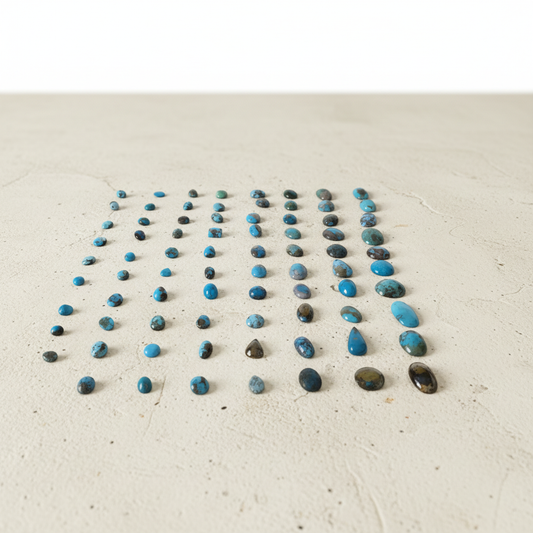 Turquoise (Firoza)Ring Stones