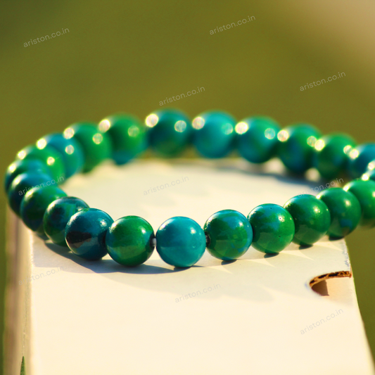 Chrysocolla bracelet