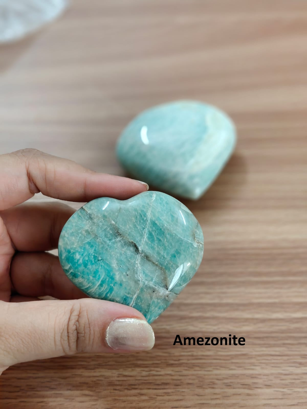 AMAZONITE PALM STONE