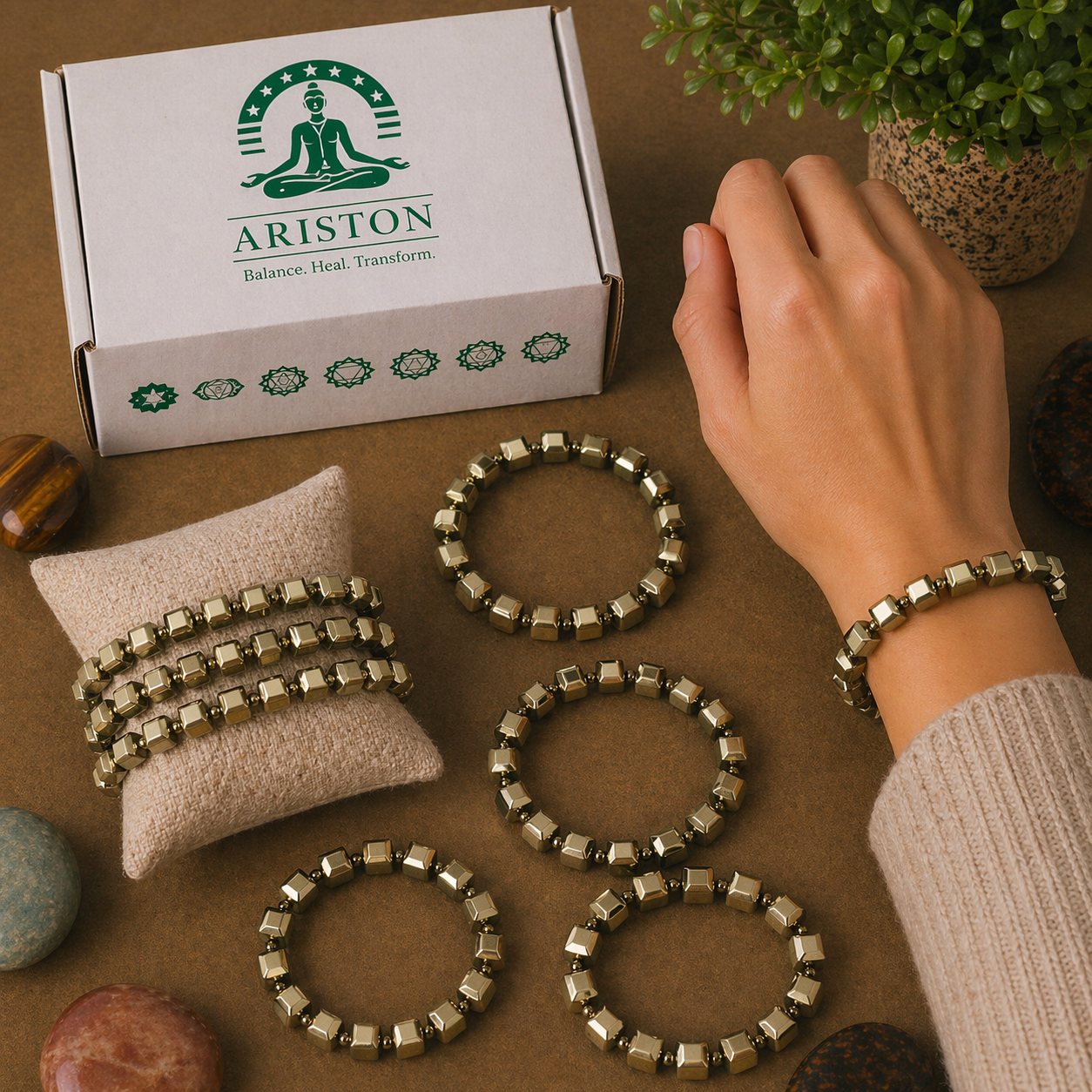 Golden Pyrite Bracelet
