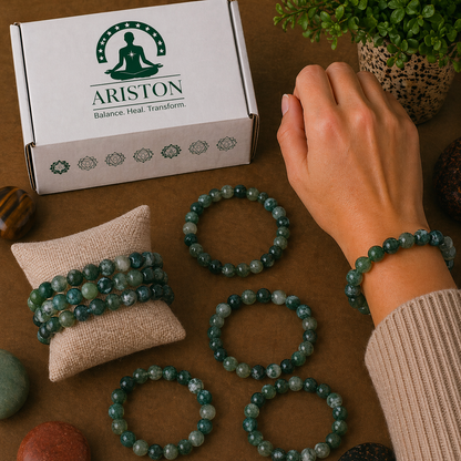 Moss Agate Bracelet