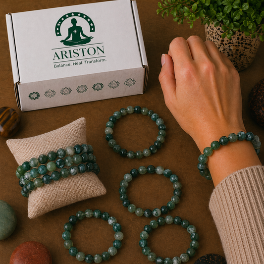 Moss Agate Bracelet