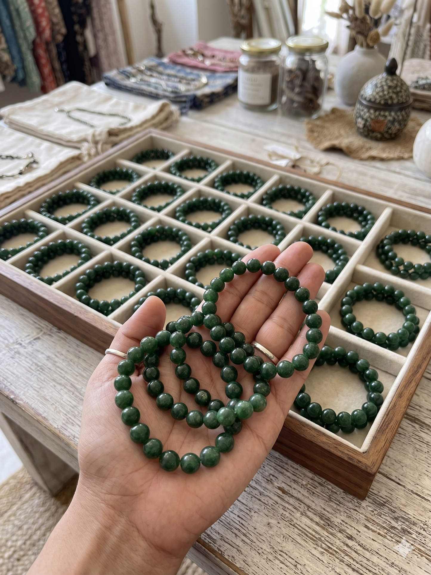 Green Jade Bracelet
