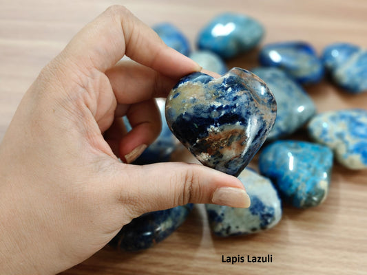 LAPIS LAZULI PALM STONE