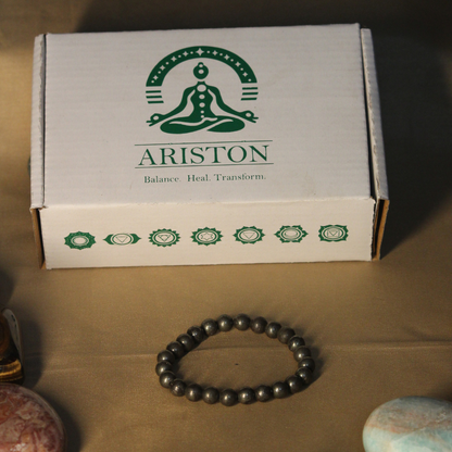 Pyrite Crystal Bracelet for Prosperity & Wealth