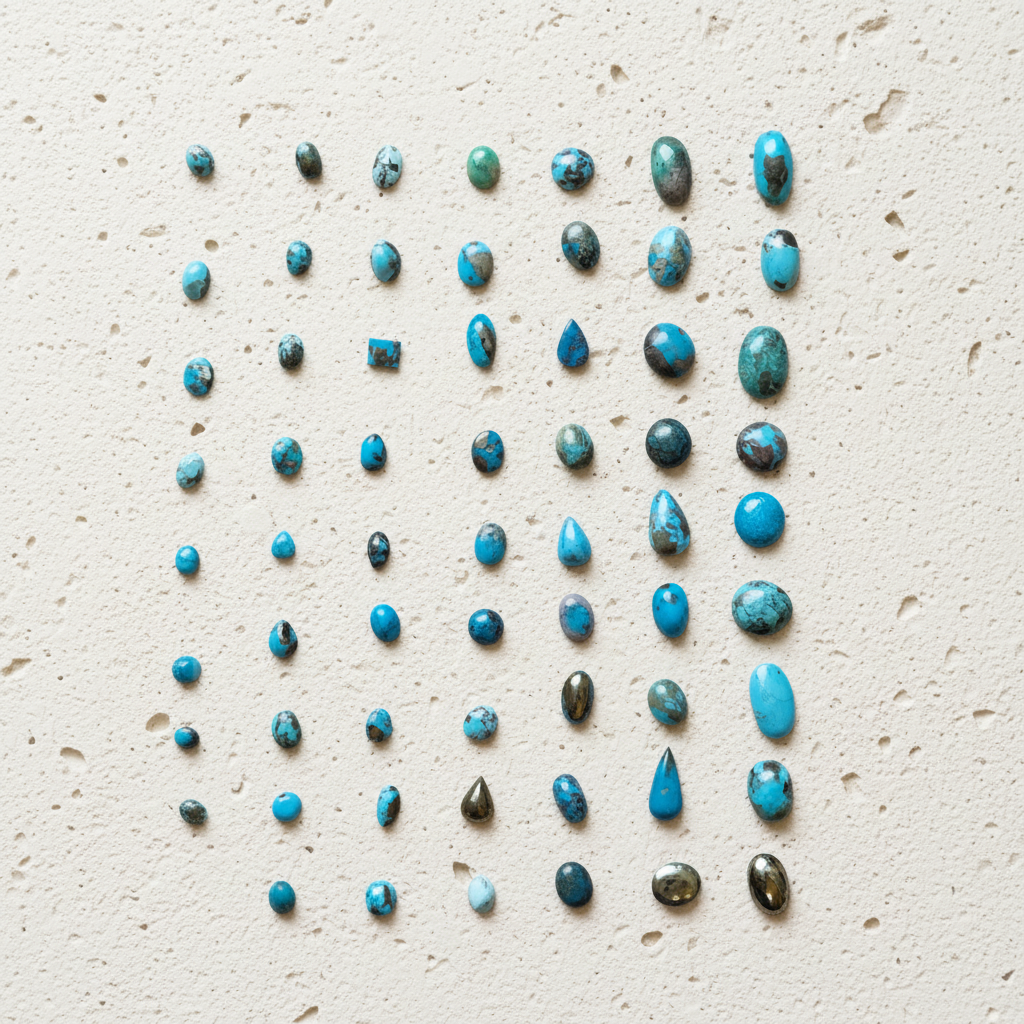 Turquoise (Firoza)Ring Stones